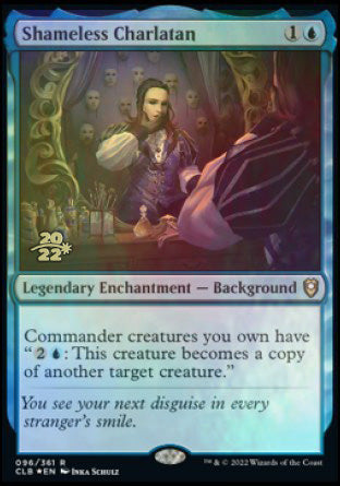 Charlatan éhonté [Commander Legends: Battle for Baldur's Gate Prerelease Promos]
