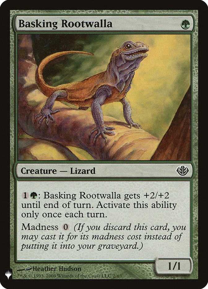 Rootwalla tomando el sol [Mystery Booster]