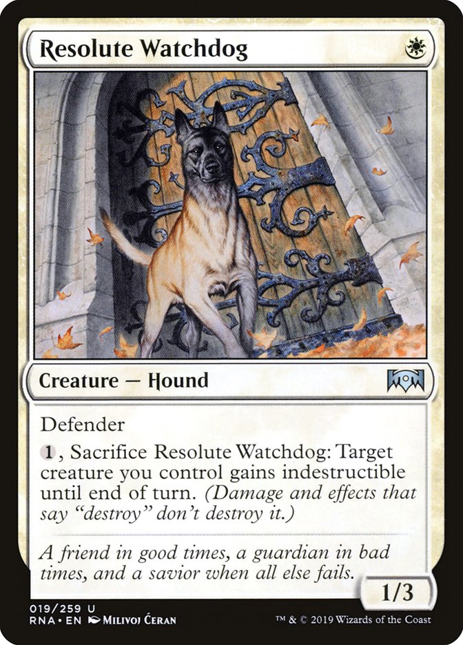 Méfiance résolue [Allégeance de Ravnica]