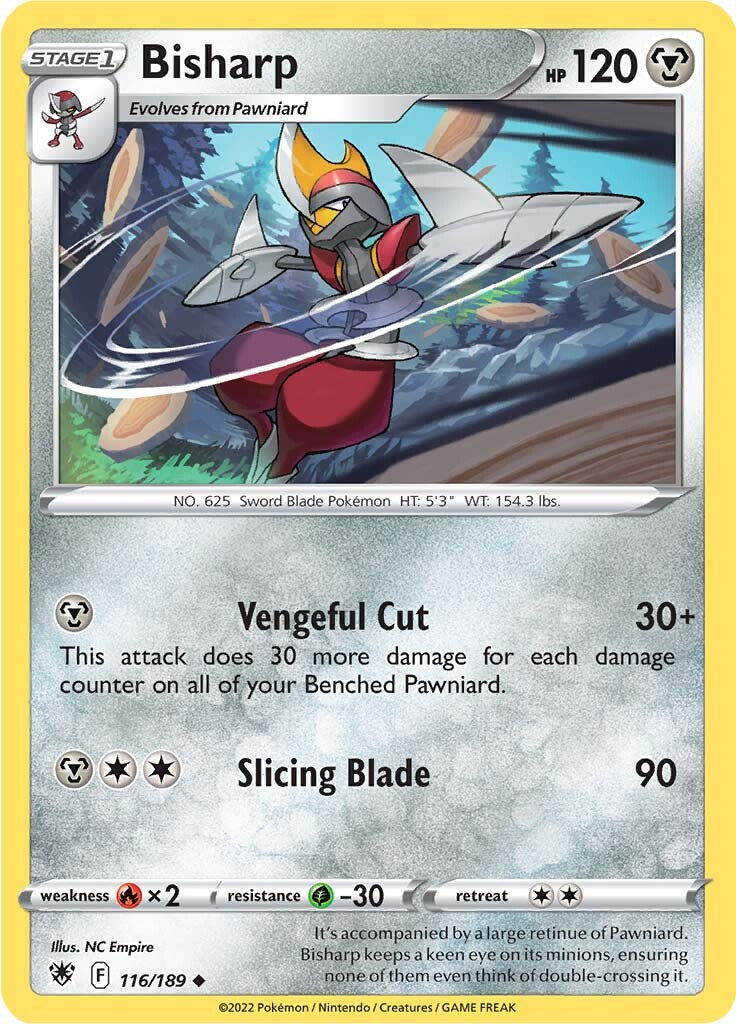 Bisharp (116/189) [Espada y Escudo: Resplandor Astral]