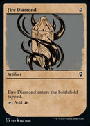 Diamant de feu (Vitrine) [Commander Legends : La bataille de la Porte de Baldur]
