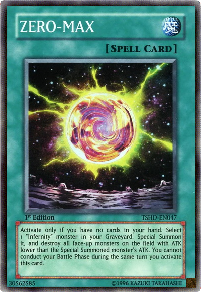 Zero-Max [TSHD-FR047] Super Rare