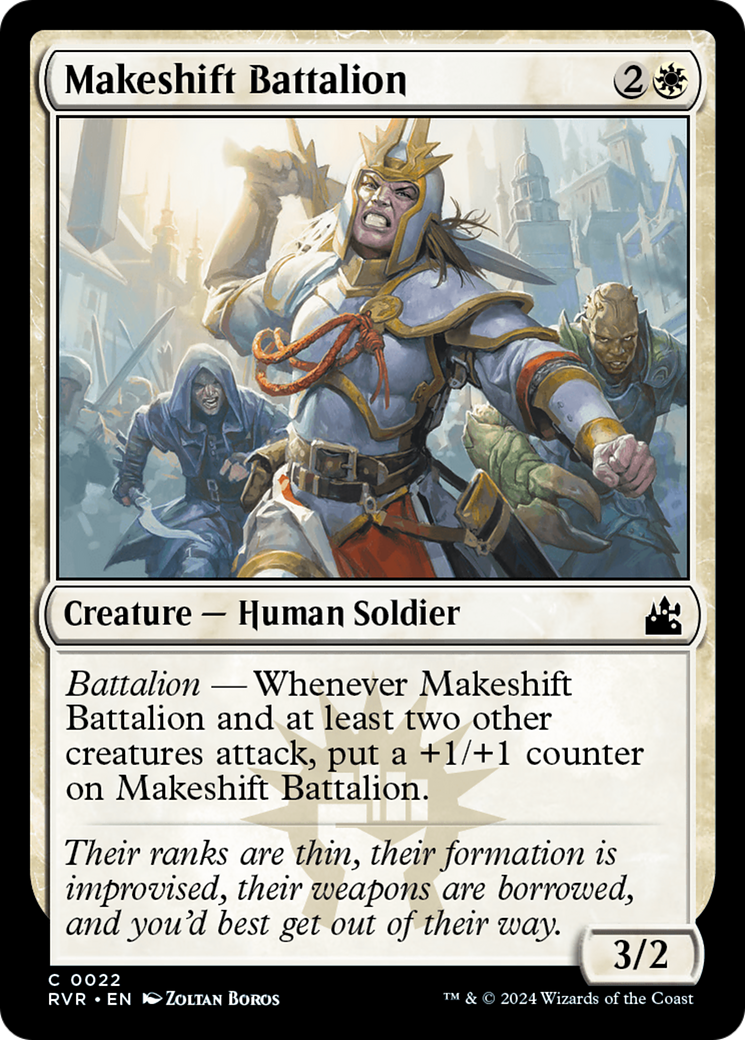 Bataillon de fortune [Ravnica Remastered]