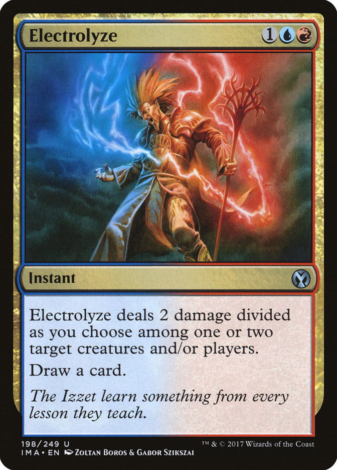 Électrolyse [Iconic Masters]