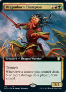 Champion draconide (Extended Art) [Dungeons & Dragons: Adventures in the Forgotten Realms Commander]