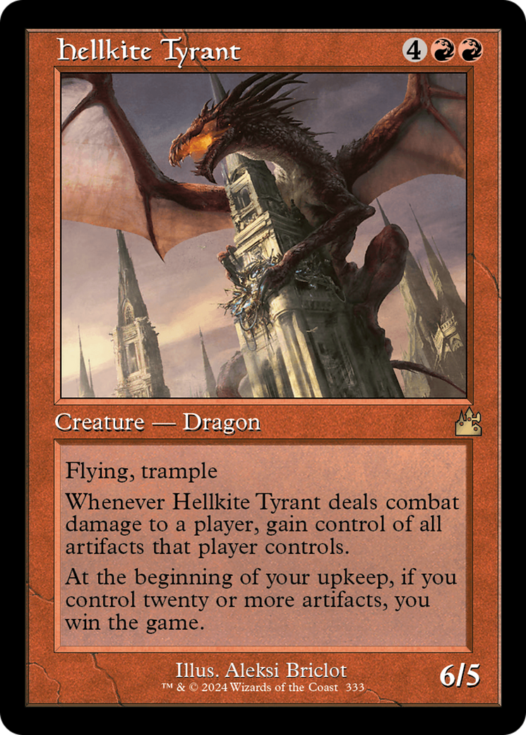 Tyran du Cerf-volant infernal (Cadre rétro) [Ravnica Remastered]