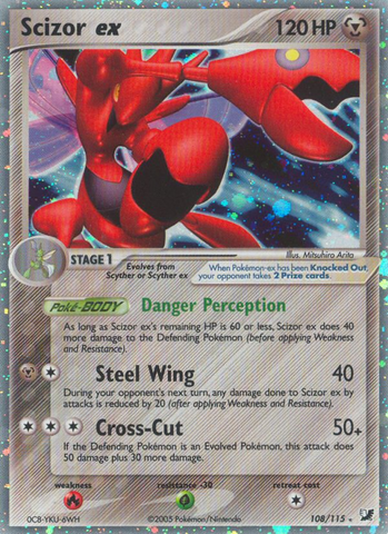 Scizor ex (108/115) [EX: Fuerzas Ocultas]