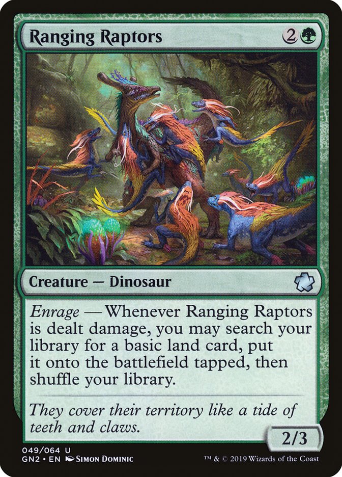 Raptors enragés [Soirée jeux 2019]