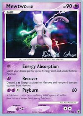 Mewtwo NV.51 (9/100) (Stallgon - David Cohen) [Campeonato Mundial 2009]