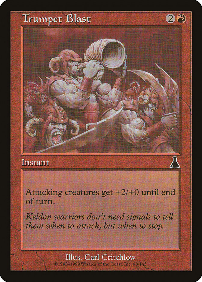 Estallido de trompetas [Urza's Destiny]