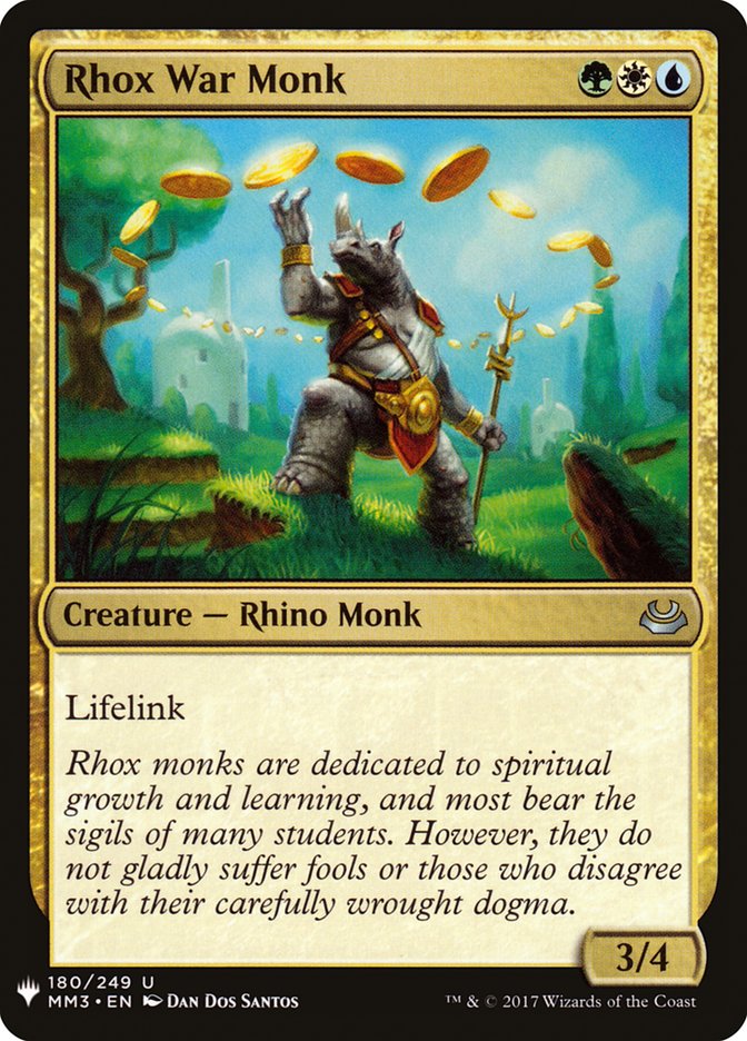 Moine de guerre rhox [Mystery Booster]