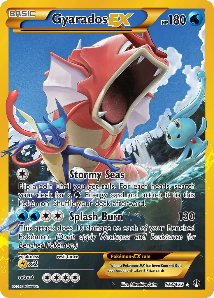 Léviator EX (123/122) [XY – Rupture Turbo]