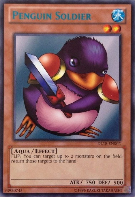 Soldado Pingüino (Azul - DL18) [DL18-EN002] Rara