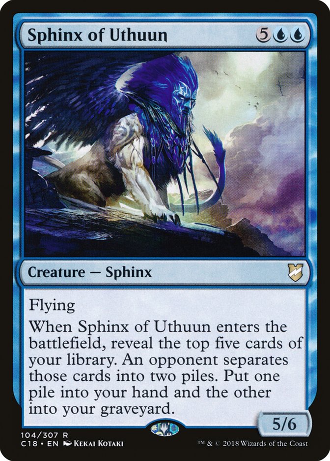 Sphinx d'Uthuun [Commander 2018]