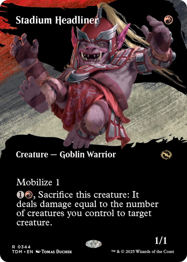 Tête d'affiche du stade (sans bordure) [Tarkir: Dragonstorm]