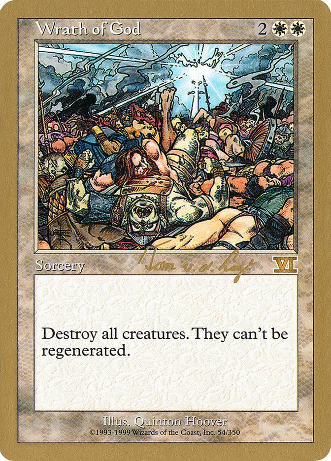 Colère de Dieu (Tom van de Logt) [Decks des Championnats du Monde 2000]