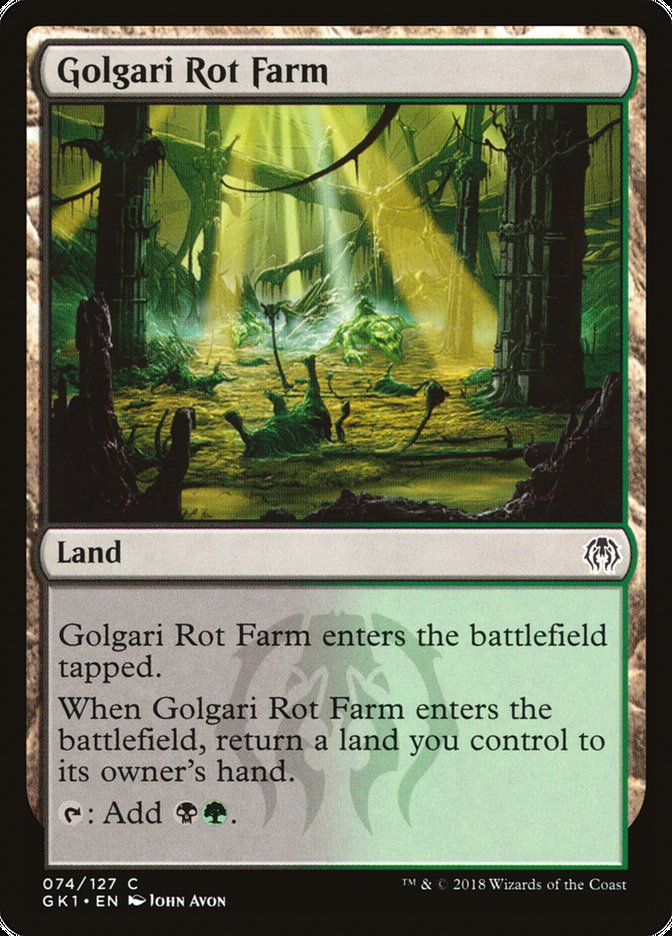 Ferme de la pourriture golgarie [Kit de guilde des Guildes de Ravnica]