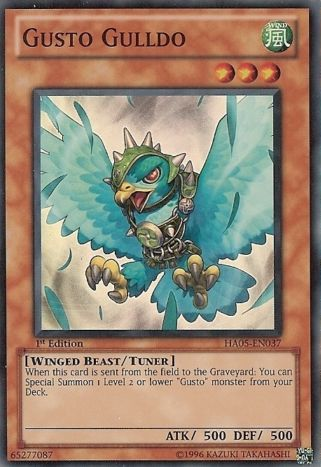 Gusto Gulldo [HA05-FR037] Super Rare