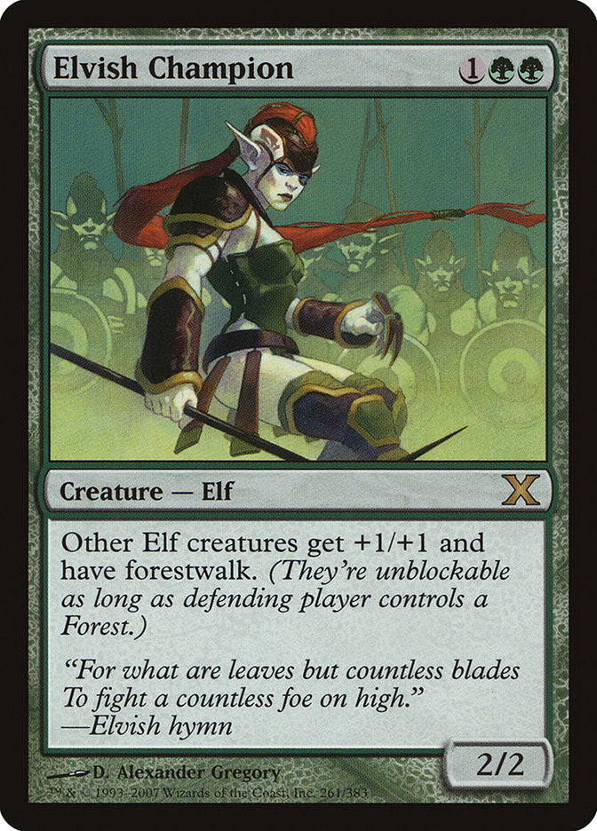 Champion elfe [Dixième édition]