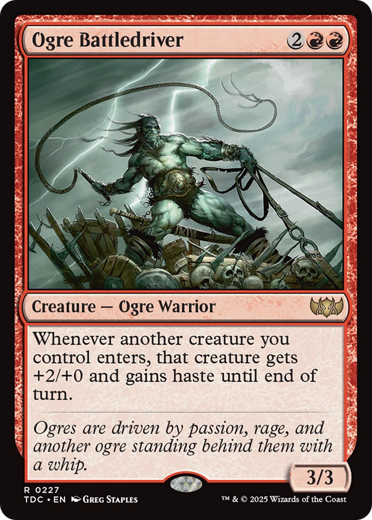 Ogre pilote de guerre [Tarkir : Commander Dracostorm]