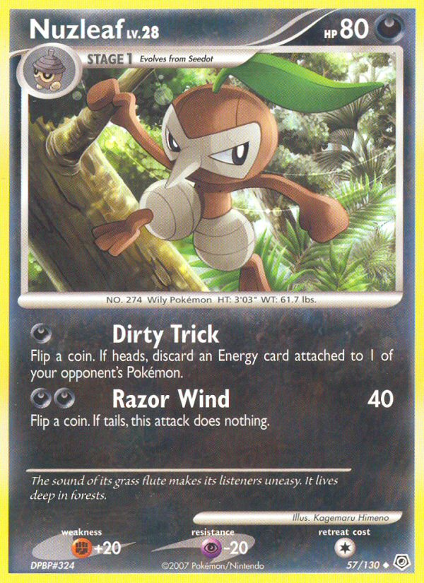 Pifeuil (57/130) [Diamant & Perle : Set de Base]