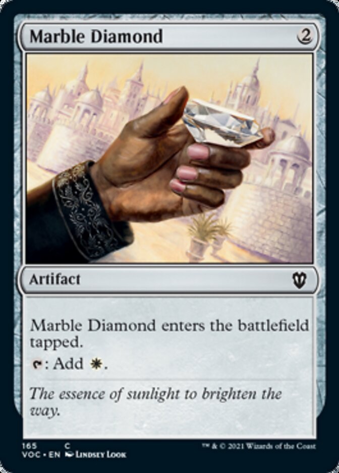 Diamante de mármol [Innistrad: Voto Carmesí Commander]
