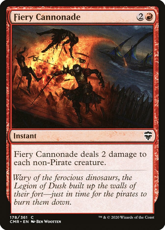 Cañonazo Abrasador [Commander Legends]