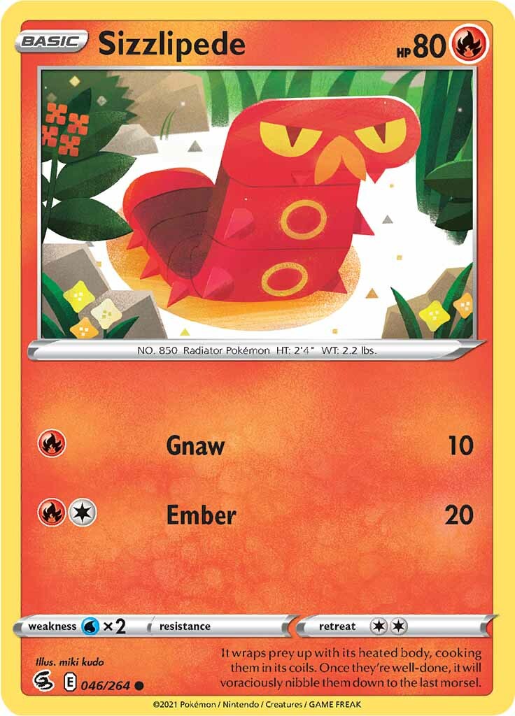 Centiskorch (046/264) [Espada y Escudo: Golpe Fusión]