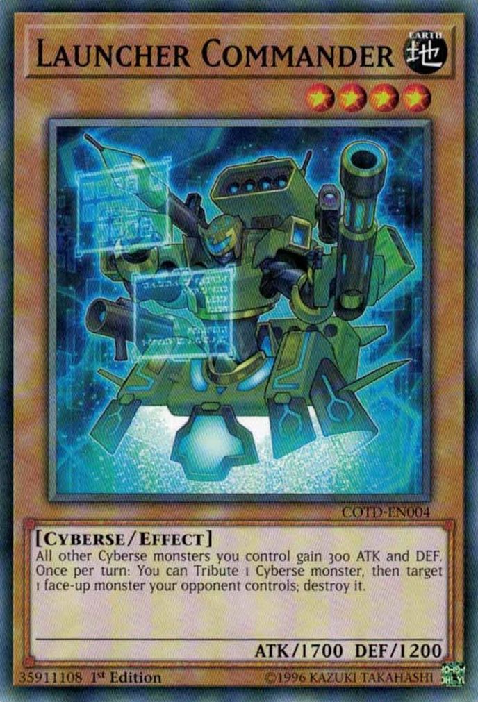 Comandante Lanzador [COTD-EN004] Común