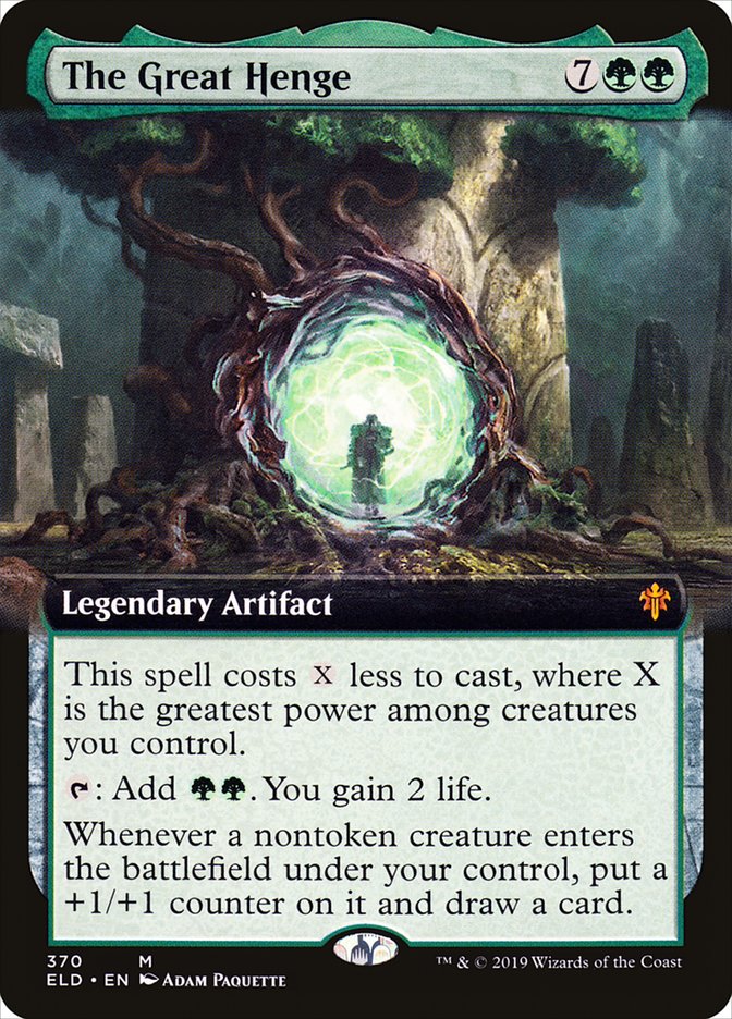 Le grand Henge (Illustration étendue) [Le trône d'Eldraine]