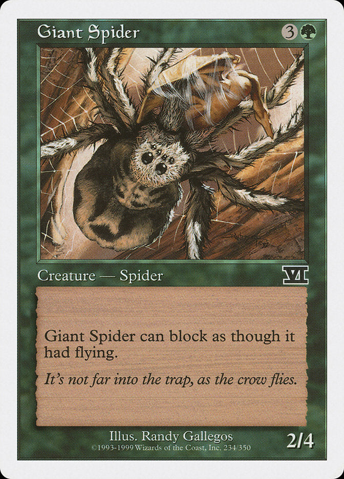 Araignée géante [Sixième édition classique]