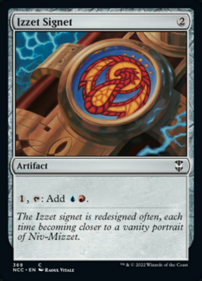 Sceau d'Izzet [Commander Les rues de la Nouvelle Capenna]