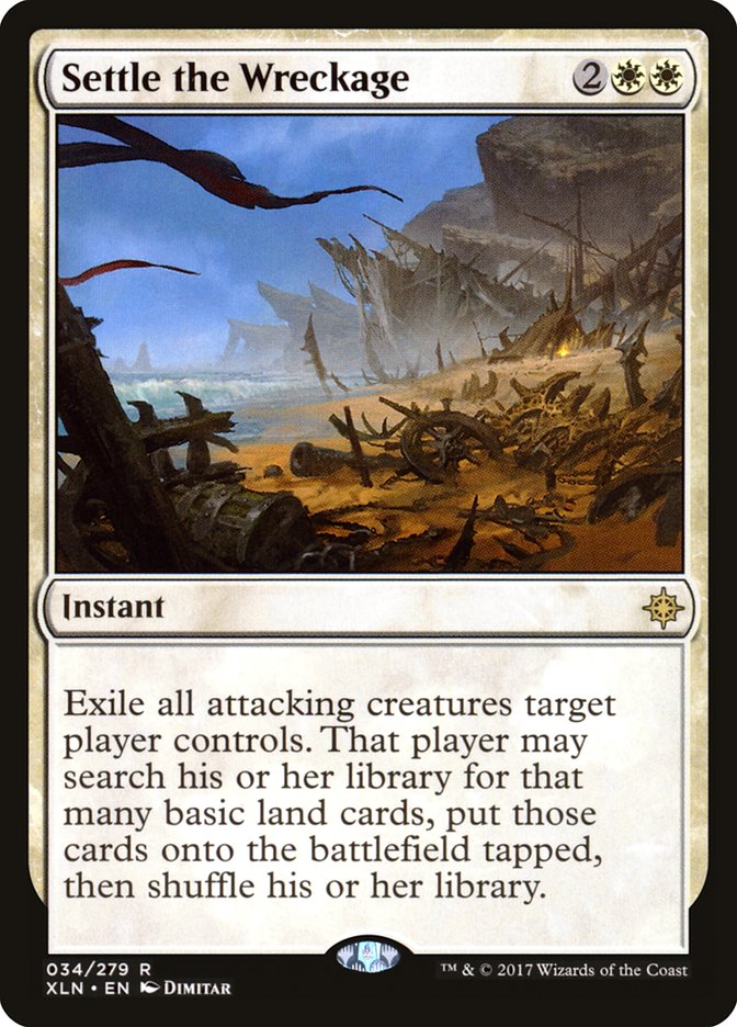 Asentar los restos [Ixalan]