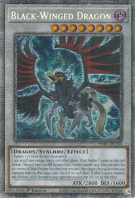 Dragón de Alas Negras [DABL-SP100] Starlight Rare