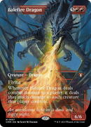 Dragon de feu grégeois (illustration alternative sans bordure) [Commander Masters]