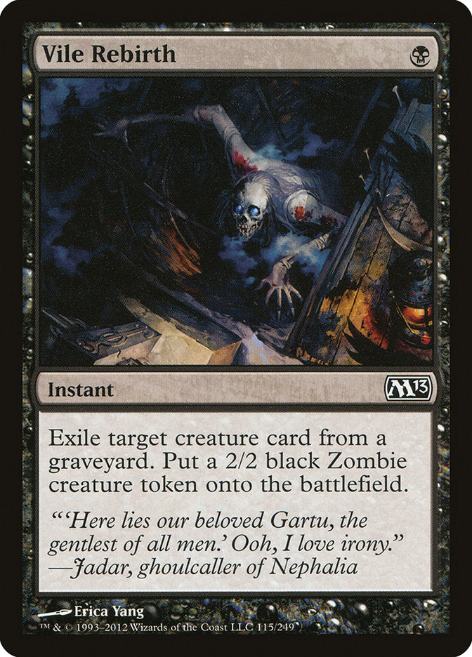 Sinistre renaissance [Magic 2013]