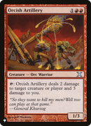 Artillerie orque [La Liste]