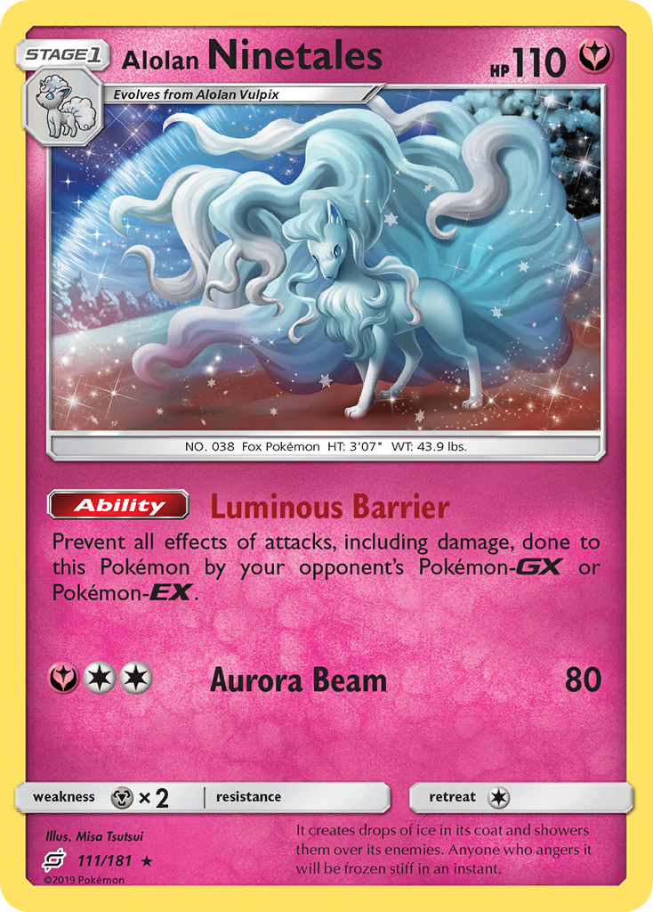 Feunard d'Alola (111/181) [Soleil et Lune : Duo de Choc]