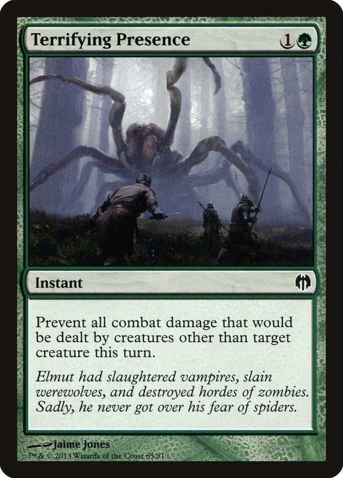 Présence terrifiante [Duel Decks: Heroes vs. Monsters]