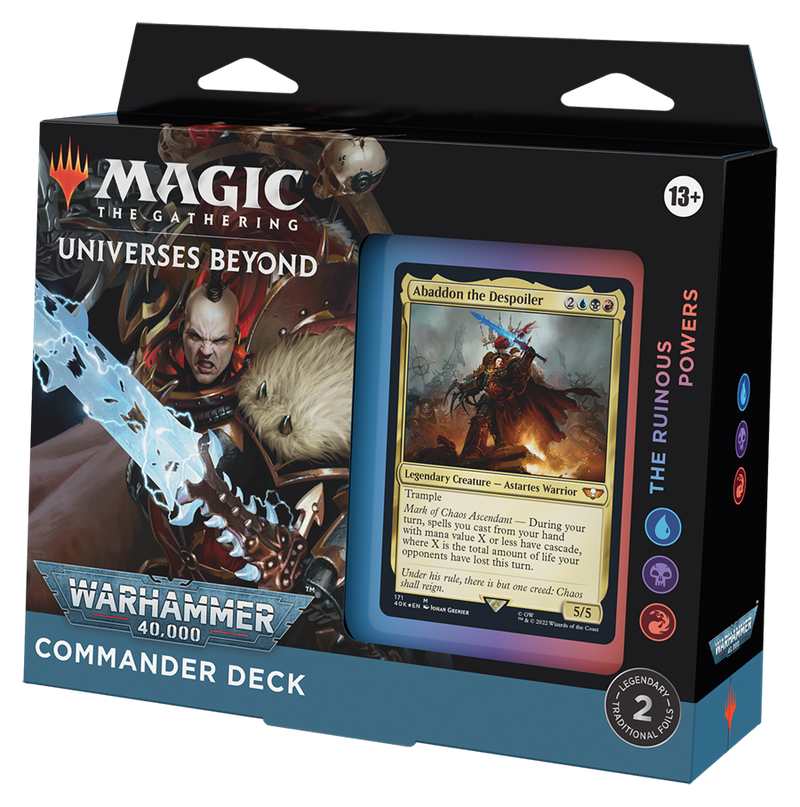 Warhammer 40,000 - Deck Commandant (Les Pouvoirs Ruineux)
