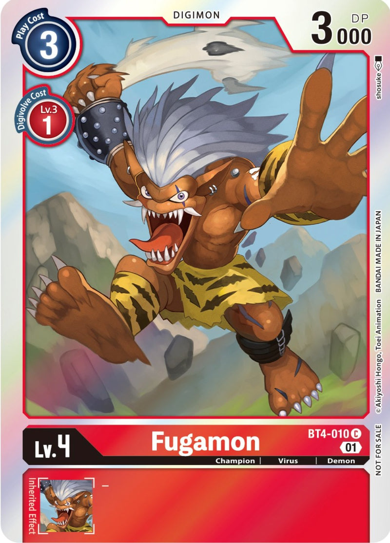 Fugamon [BT4-010] (ST-11 Special Entry Pack) [Promocionales de Great Legend]