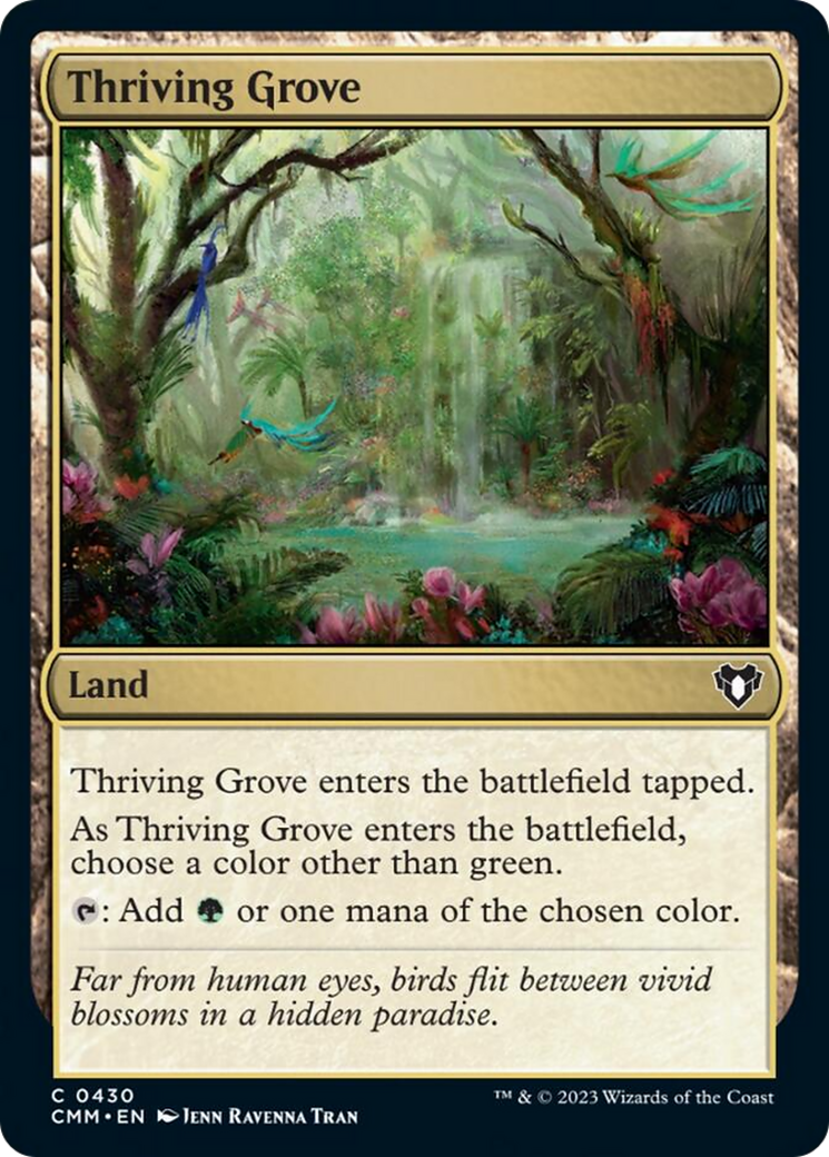 Bosquet florissant [Commander Masters]