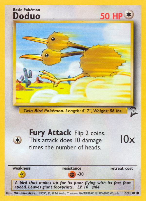 Doduo (72/130) [Set de Base 2]