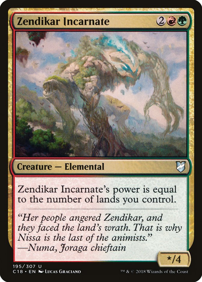 Zendikar incarné [Commander 2018]