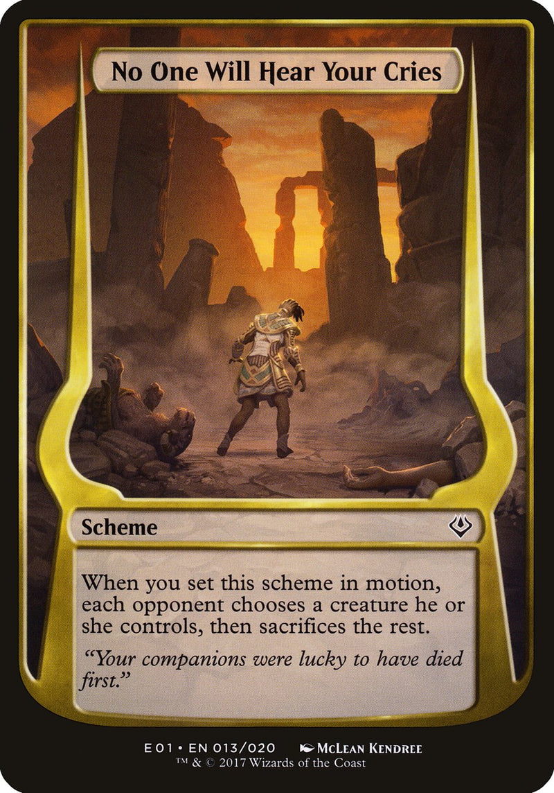 Personne n'entendra vos cris (manigances) [Manigances d'Archenemy : Nicol Bolas]