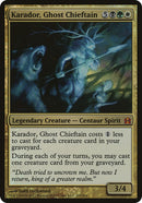 Karador, caudillo fantasmal (tamaño gigante) [Commander 2011 Oversized]