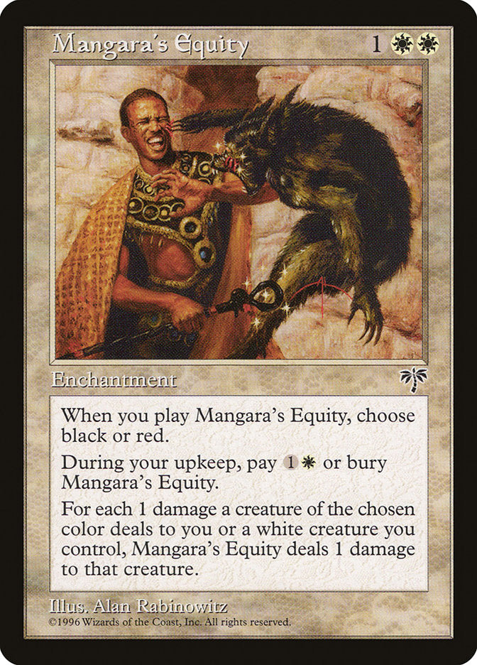 L'équité de Mangara [Mirage]