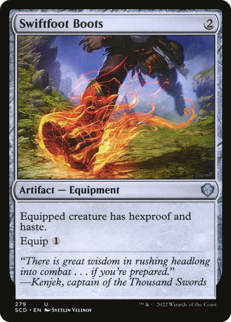 Bottes de pied rapide [Decks Commander de départ]