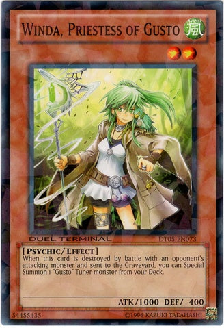 Winda, Sacerdotisa de Gusto [DT05-EN073] Común