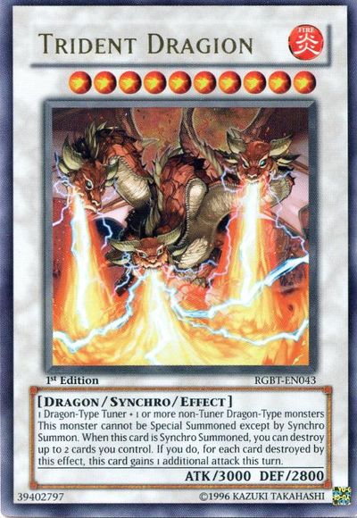 Dragon Trident [RGBT-FR043] Ultra Rare